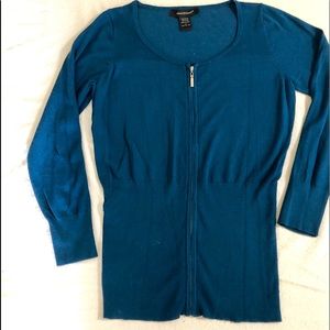 Ashley Stewart sweater teal